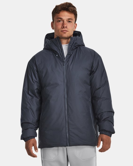 Men's ColdGear® Infrared Lightweight Down Jacket, Gray, pdpMainDesktop image number 0